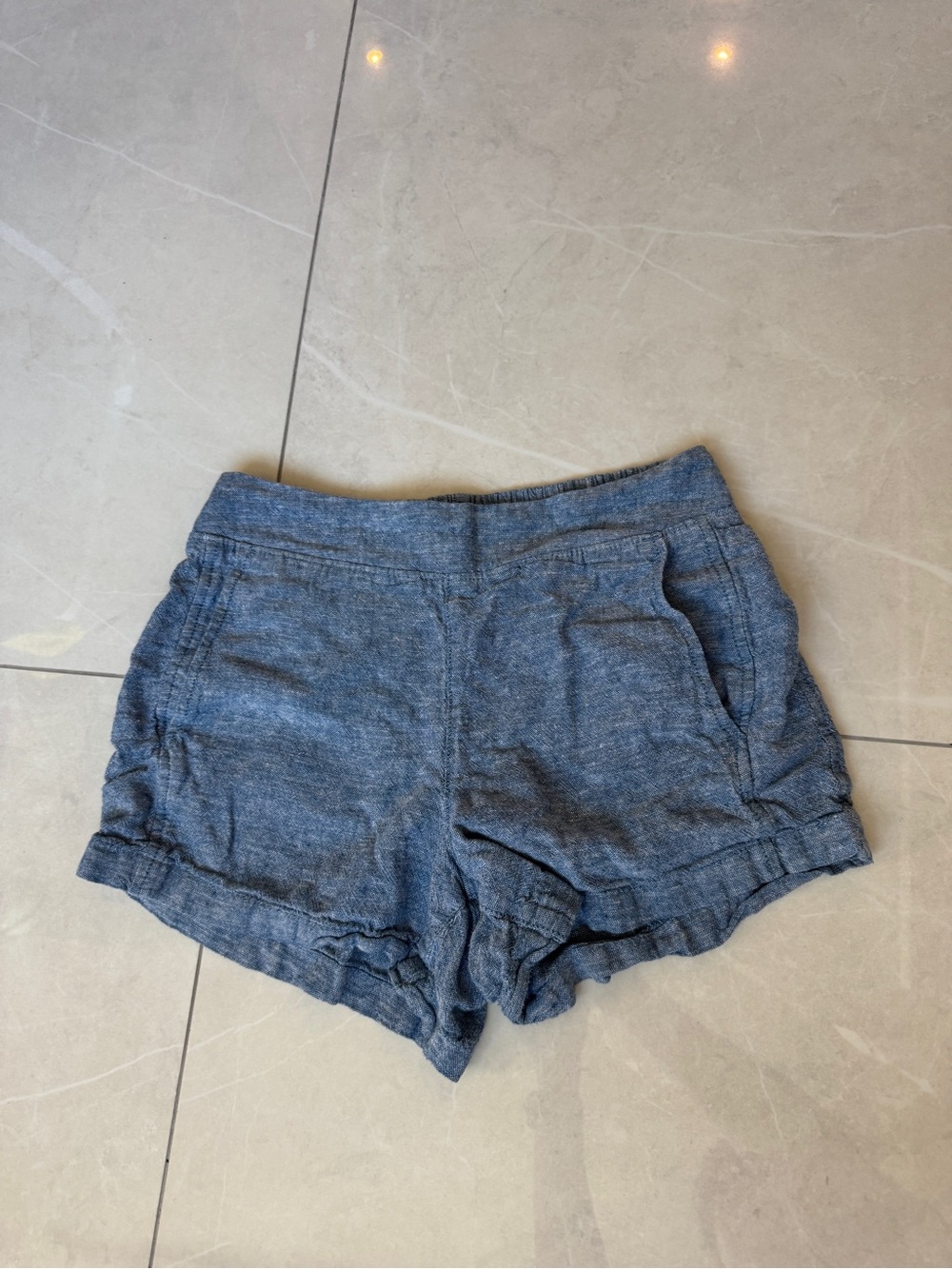 GAP Women's Linen-blend pull-on shorts